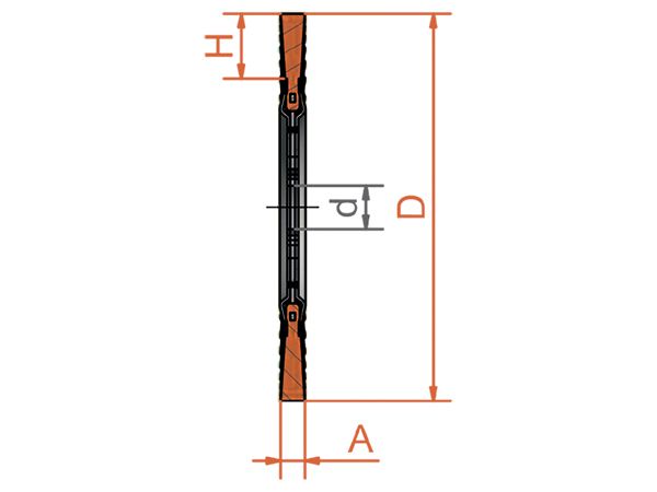 картинка Щётка для сварщиков, стальная проволока диаметр 125 мм ширина 6 мм M 14 x 2,0 LESSMANN 473.207.40 от магазина "Элит-инструмент"