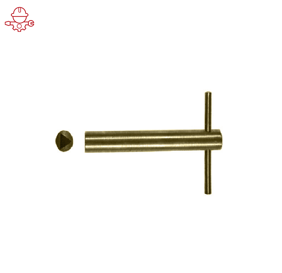 картинка Ключ трубчатый трёхгранный искробезопасный М6, серия 062 MetalMinotti 062-0006 от магазина "Элит-инструмент"