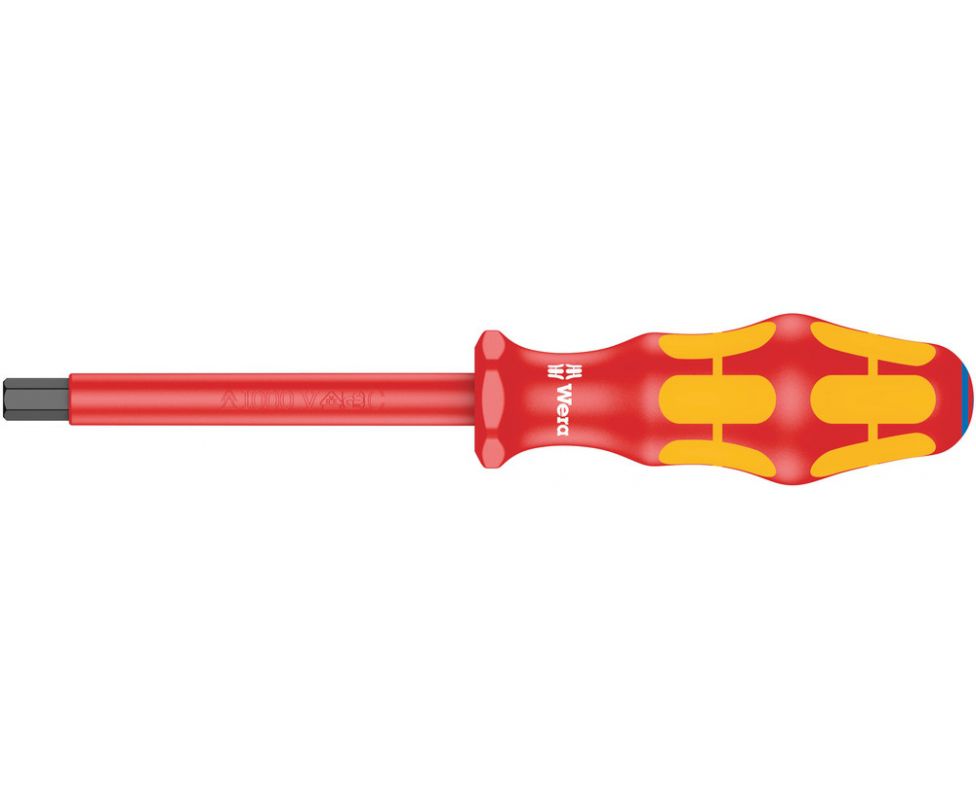 картинка Отвертка HEX Wera Kraftform 164 i VDE WE-004650 2.5 х 80 изолированная для винтов с внутренним шестигранником от магазина "Элит-инструмент"