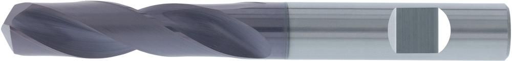 картинка Цельное твердосплавное сверло, хвостовик HB, 3 x D, ecoline, FORTIS 4317784713009 (ø сверла (м7) - 15,1 мм / длина спирали - 65 мм / общая длина - 115 мм / хвостовик ø (h6) - 16 мм / сталь - 80 / сталь - 70 / сталь - 40 / сталь - 35) от магазина "Элит-инструмент"