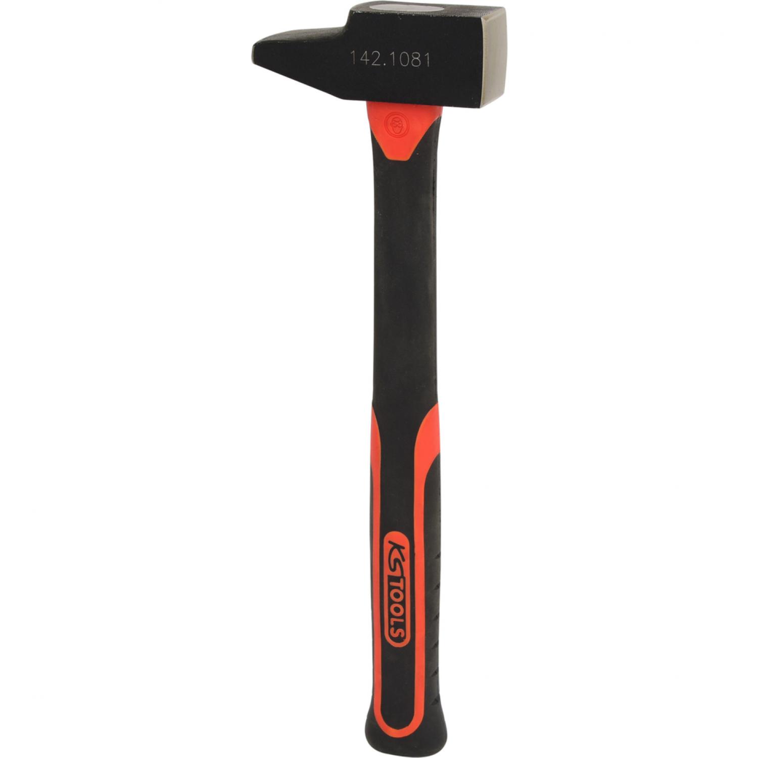 картинка Слесарный молоток, фибергласовая ручка, французская форма, 800 г от магазина "Элит-инструмент"