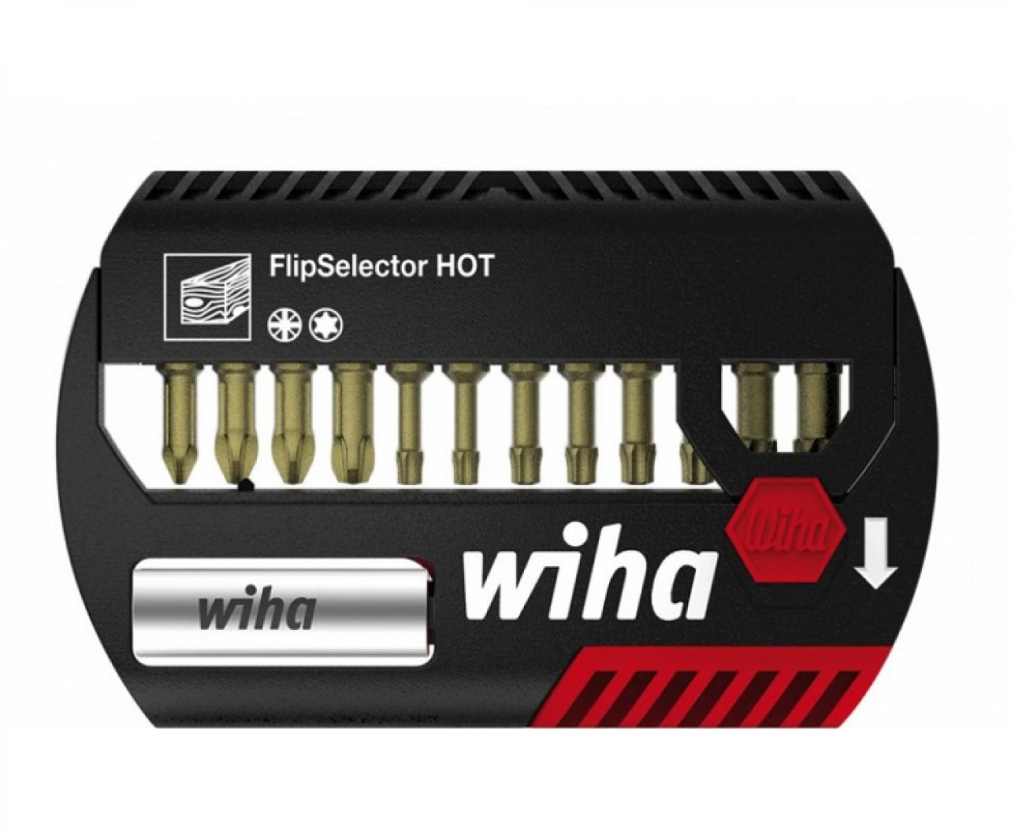 картинка Набор с битами PZ TX Wiha FlipSelector HOT 7947-955 39044, 13 предметов от магазина "Элит-инструмент"
