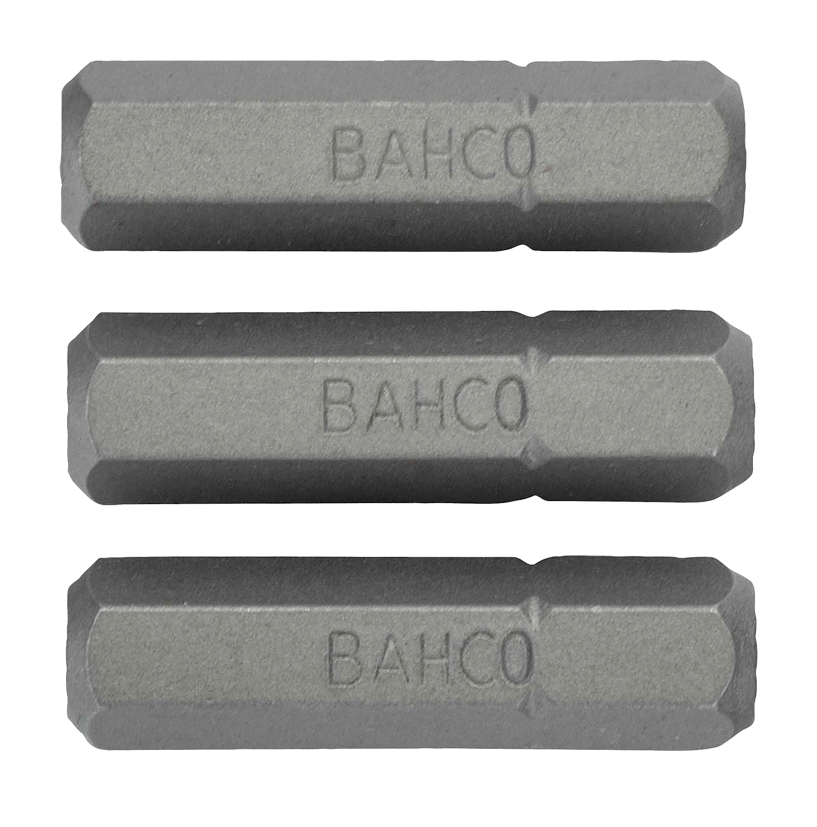 картинка Стандартные биты для отверток под винты с шестигранной головкой, дюймовые размеры, 25 мм BAHCO 59S/H5/64-3P от магазина "Элит-инструмент"
