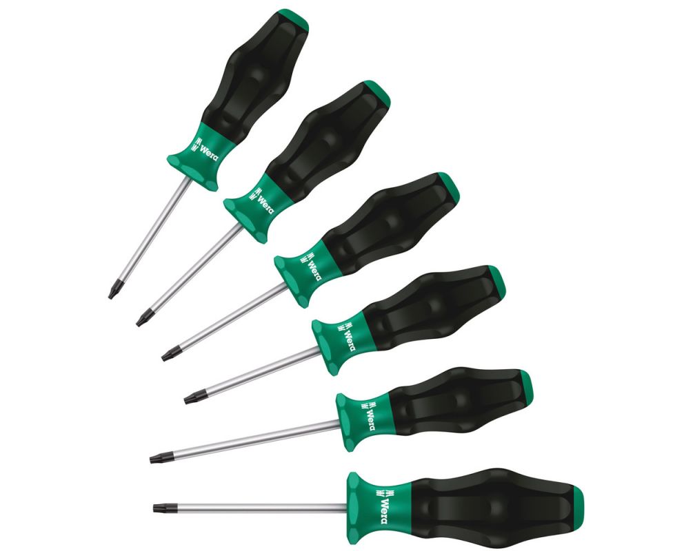 Набор отверток Wera Kraftform Comfort 1367/6 TORX WE-031554