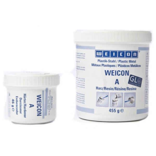 картинка WEICON A (0,5 кг) металлополимер наполненный сталью (wcn10000005) от магазина "Элит-инструмент"