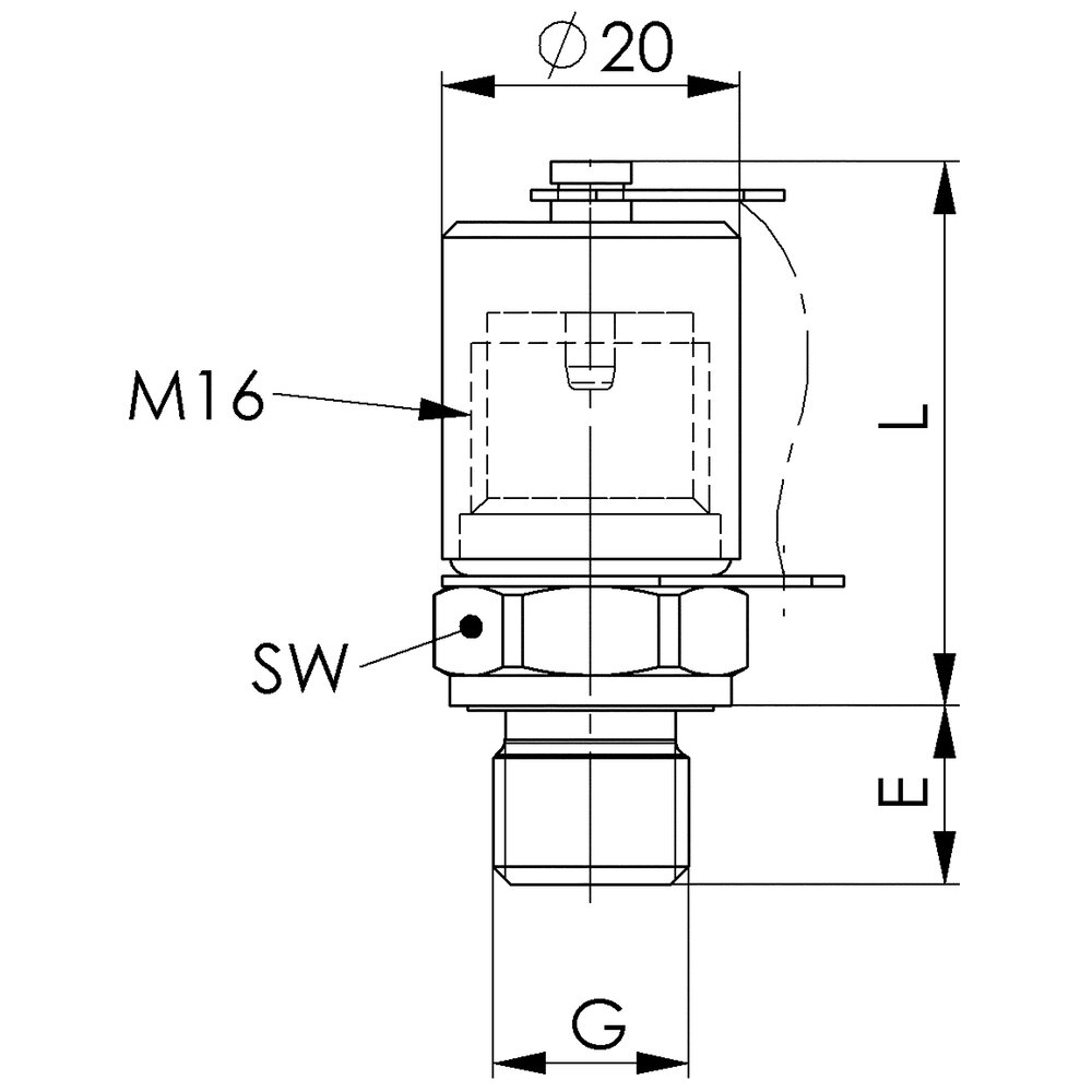 картинка Измерительная муфта АМF 321877 от магазина "Элит-инструмент"