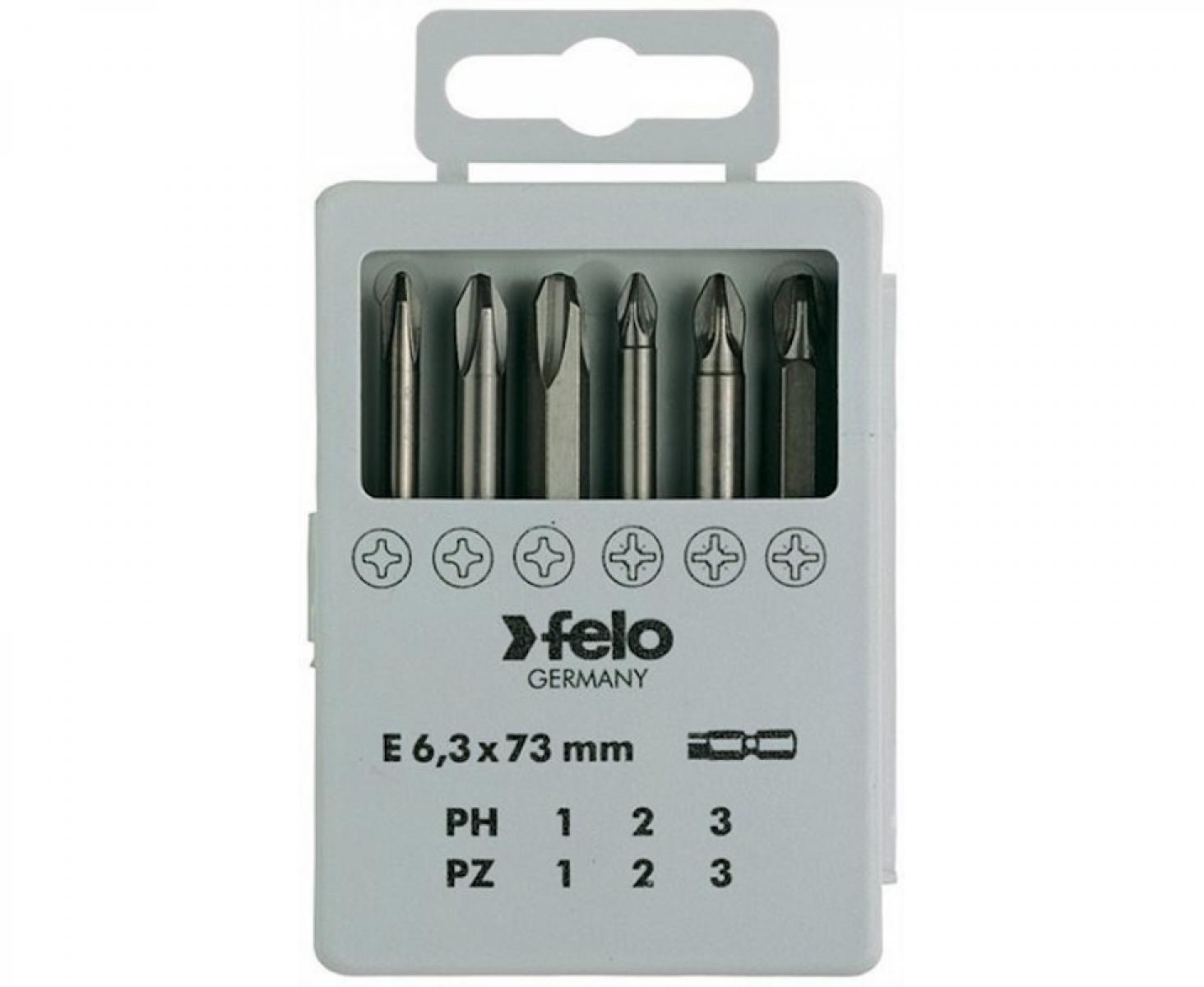 картинка Набор Felo с битами PH PZ 6 предметов 03291716 от магазина "Элит-инструмент"