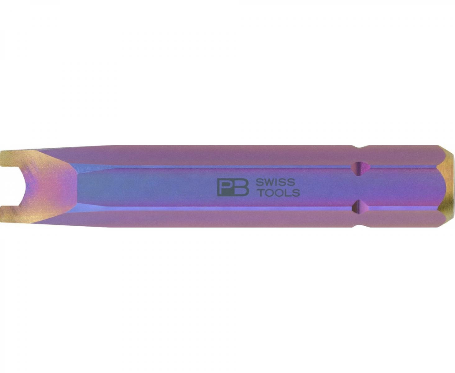 картинка Бита двухштырьковая Spanner PrecisionBits C6,3 с внешним шестигранником 1/4" PB Swiss Tools PB C6.188/4 от магазина "Элит-инструмент"