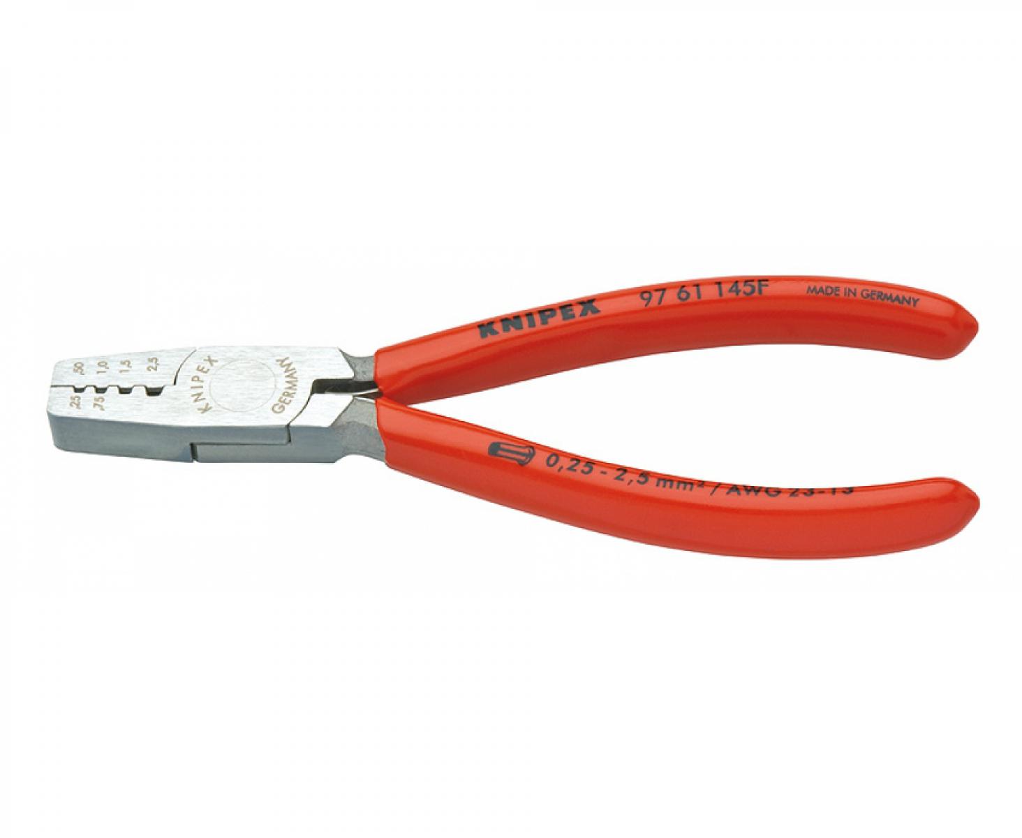 картинка Инструмент для обжима контактных гильз Knipex KN-9761145F от магазина "Элит-инструмент"