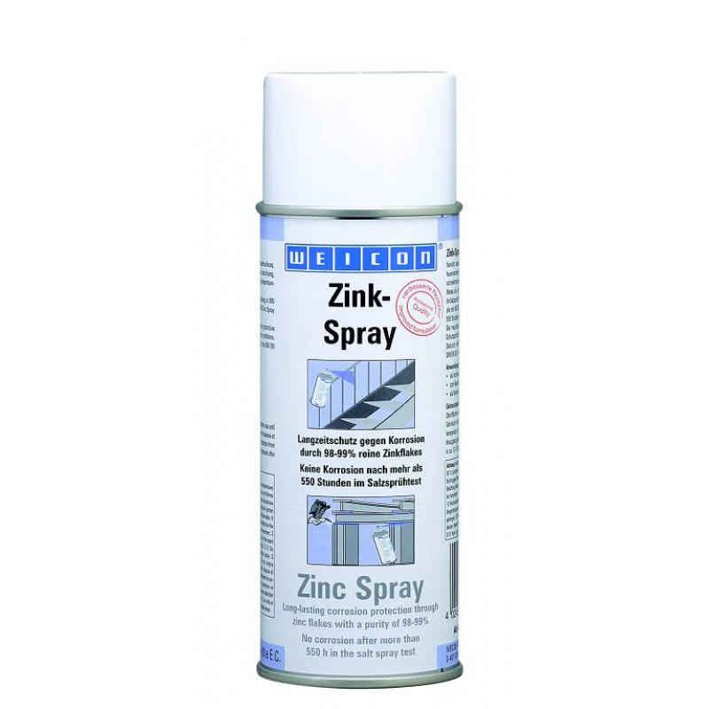 картинка Zinc Spray "bright grade" (400мл) Цинк-спрей "яркий цвет", защита от коррозии. (wcn11001400) от магазина "Элит-инструмент"