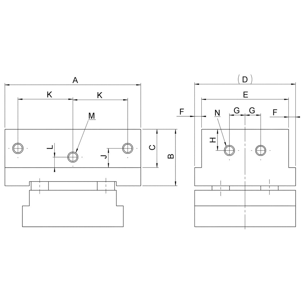 картинка Центральная челюсть АМF 300905 от магазина "Элит-инструмент"