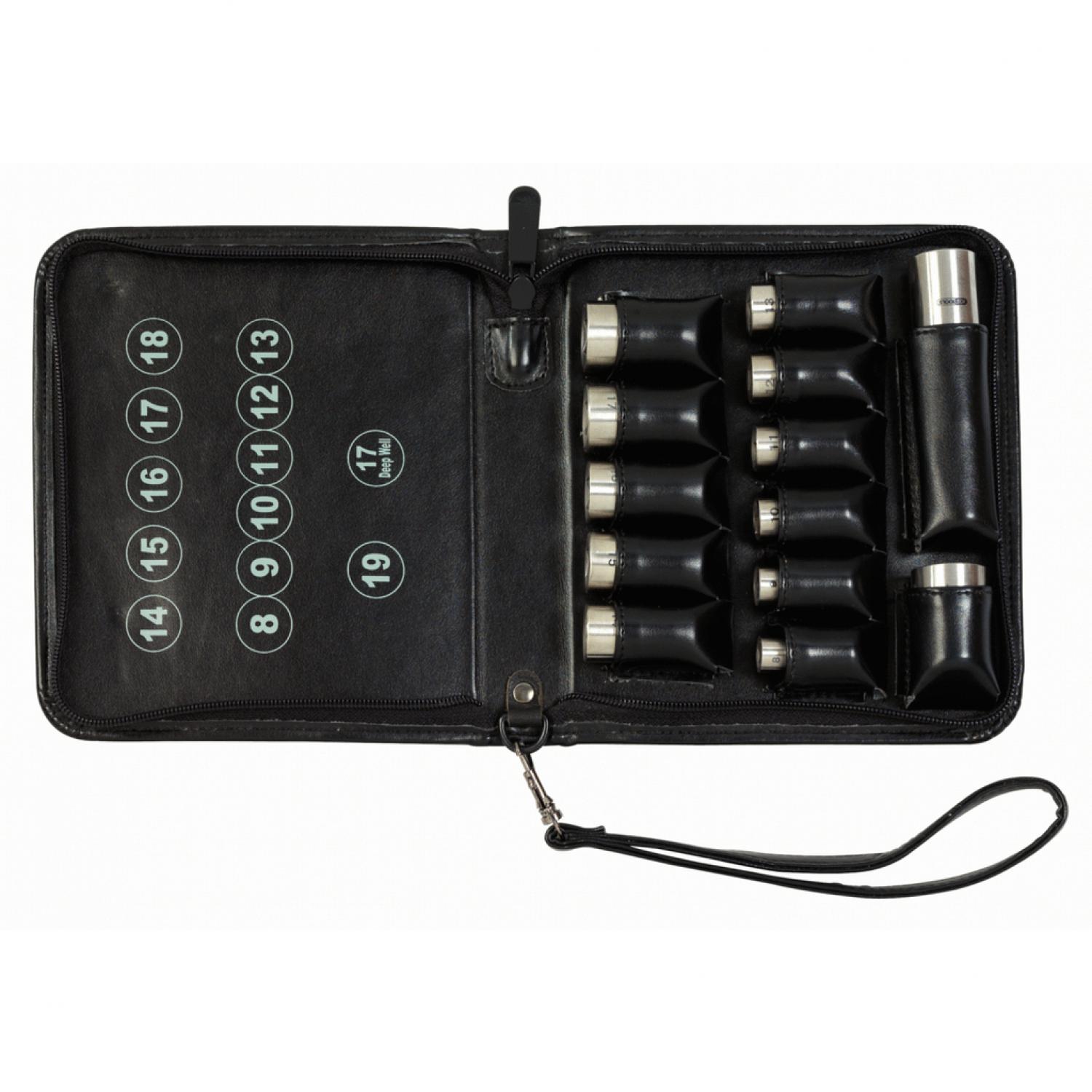 Комплект торцовых головок TITANplus, 13 шт