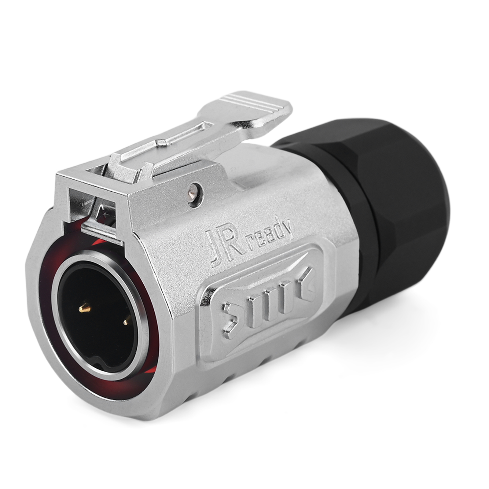 JRreadyJRSSW-CP20 2-контактный обжимной штекерный металлический штекер Промышленный водонепроницаемый разъём