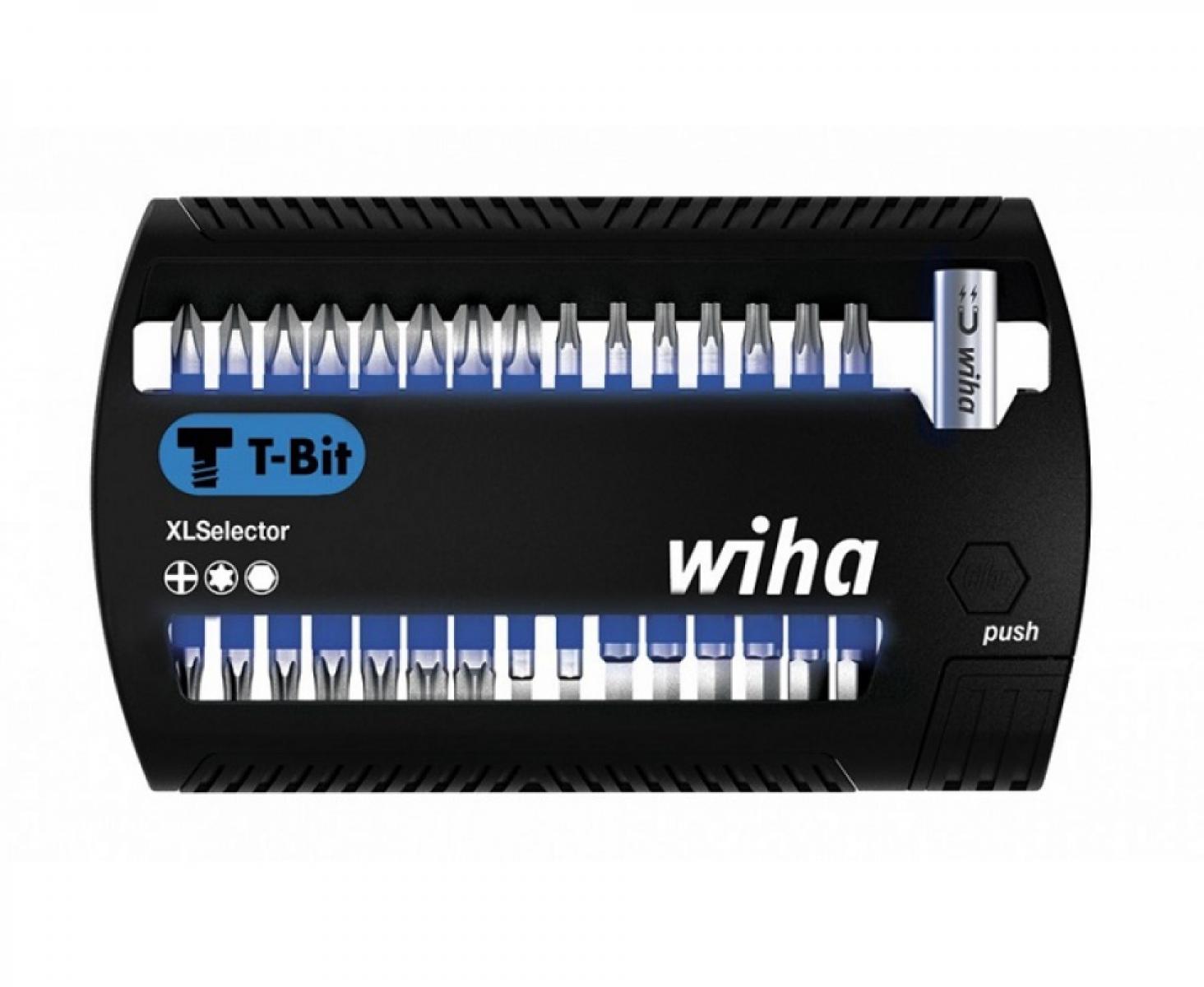 картинка Набор с битами T-Bit PH HEX TX Wiha XLSelector T SB 7948-T999 41830, 31 предмет от магазина "Элит-инструмент"