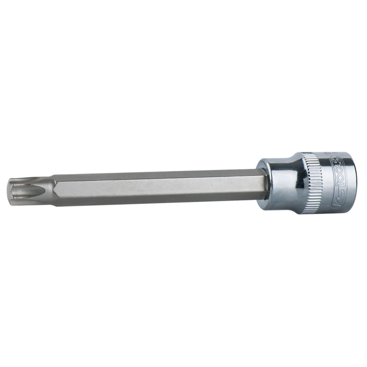 Торцовая головка с битом CHROMEplus 1/2" с профилем Torx, длинная, T70