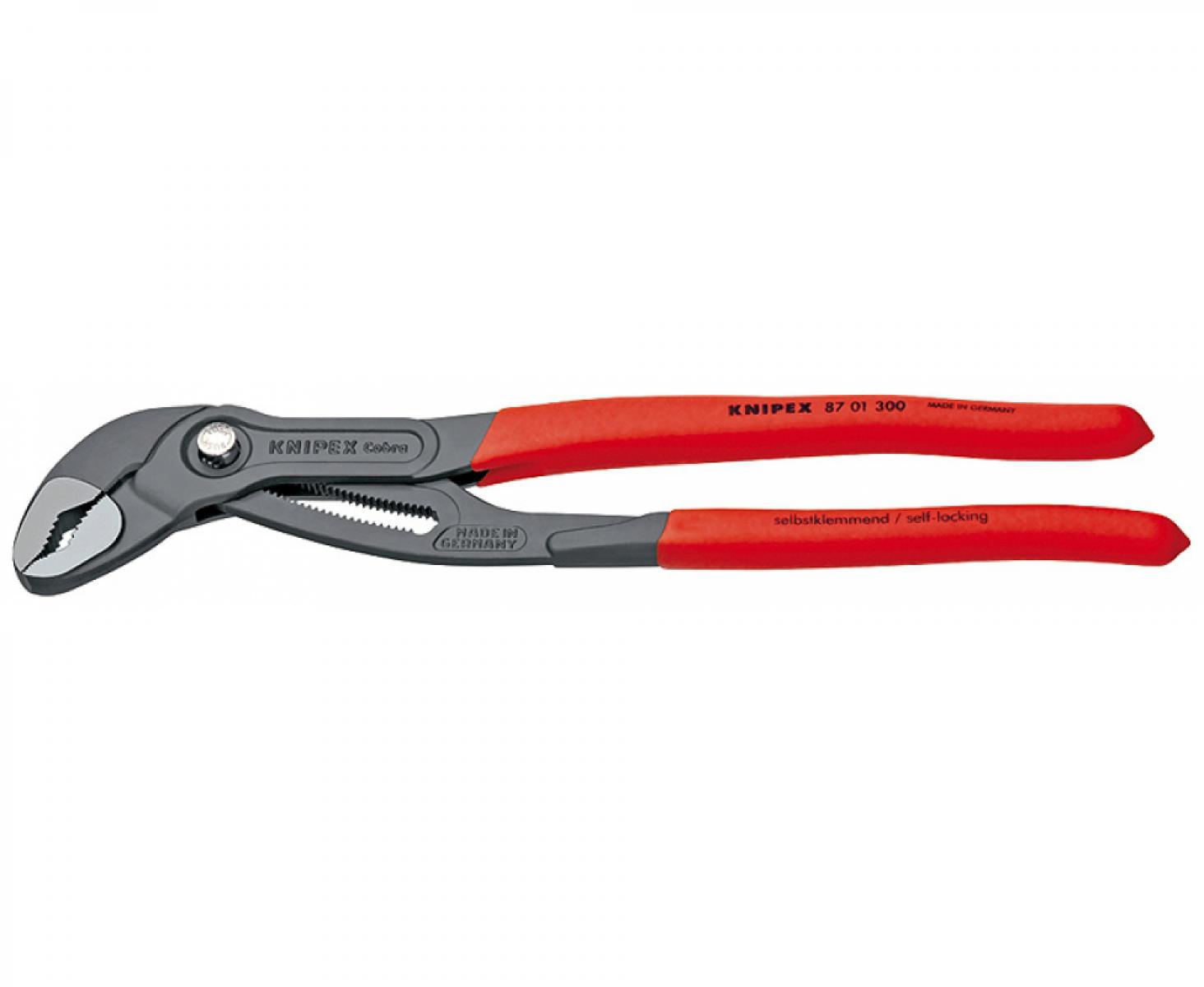 картинка KNIPEX Cobra высокотехнологичные сантехнические клещи KN-8701300 от магазина "Элит-инструмент"