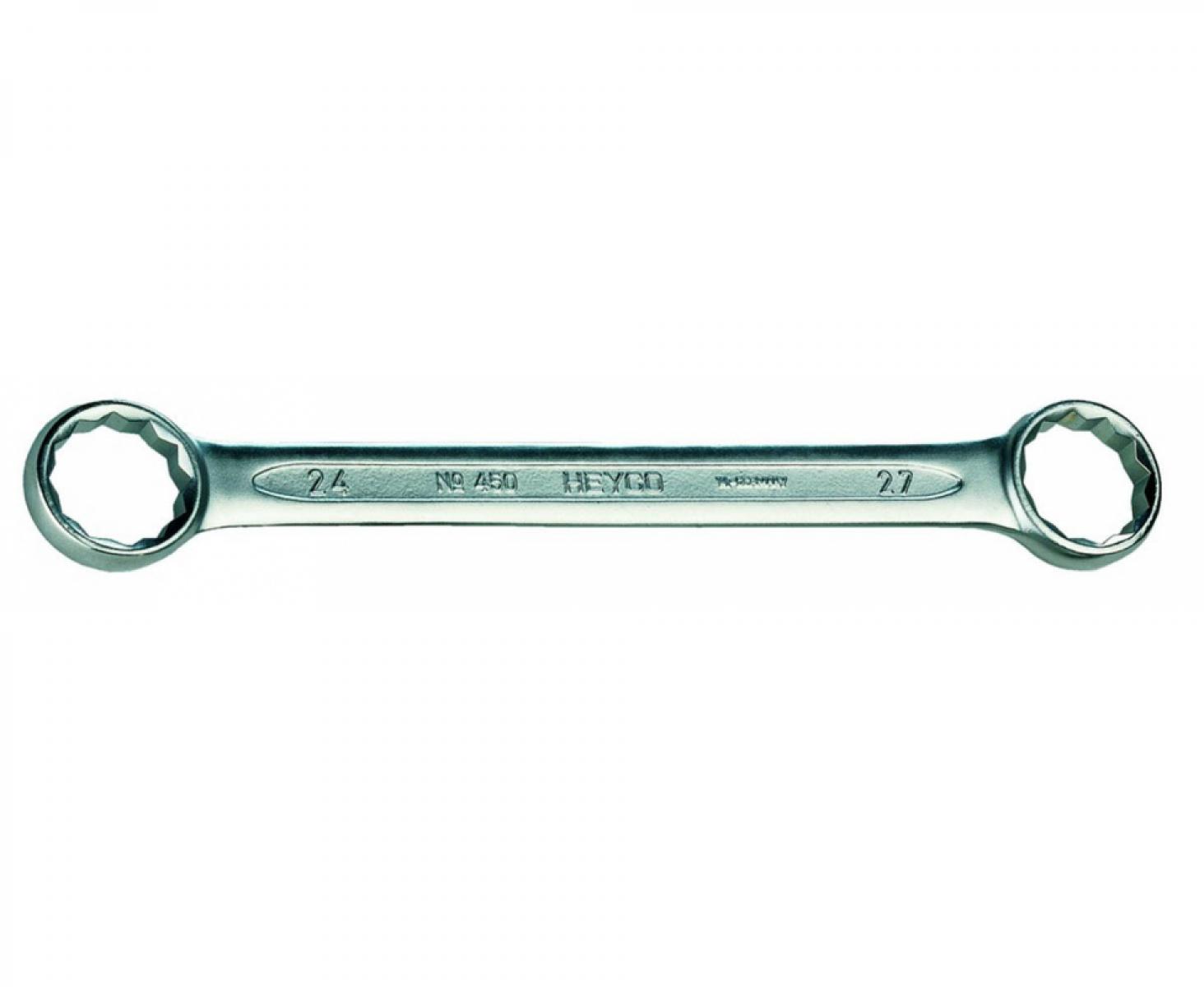 картинка Ключ гаечный кольцевой двусторонний 30х32 мм Heyco HE-00450303282 от магазина "Элит-инструмент"
