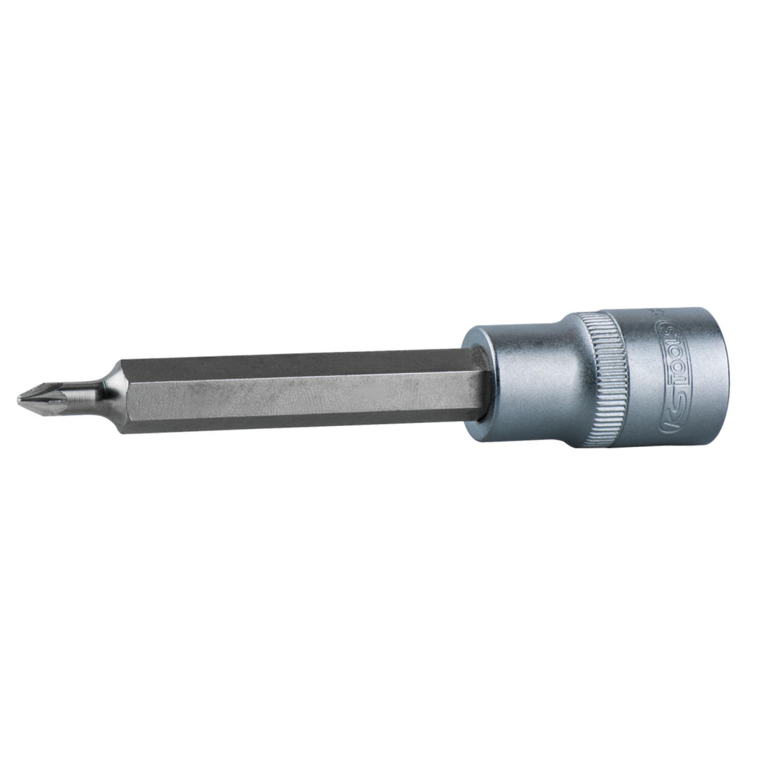 Торцовая головка с битом 1/2'', длинная, PZ2