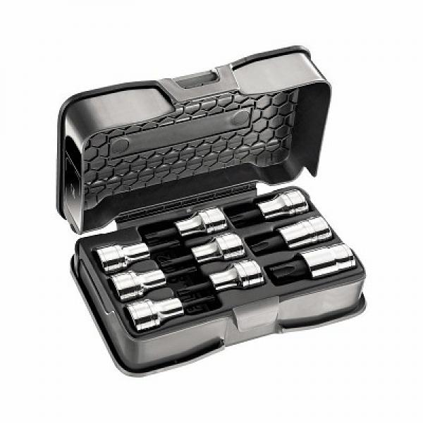Набор с головками ключей с выступом для винтов с выемкой TORX® в ящике из АБС (9 шт.) 233 1/2 NTX/C9 U02332556