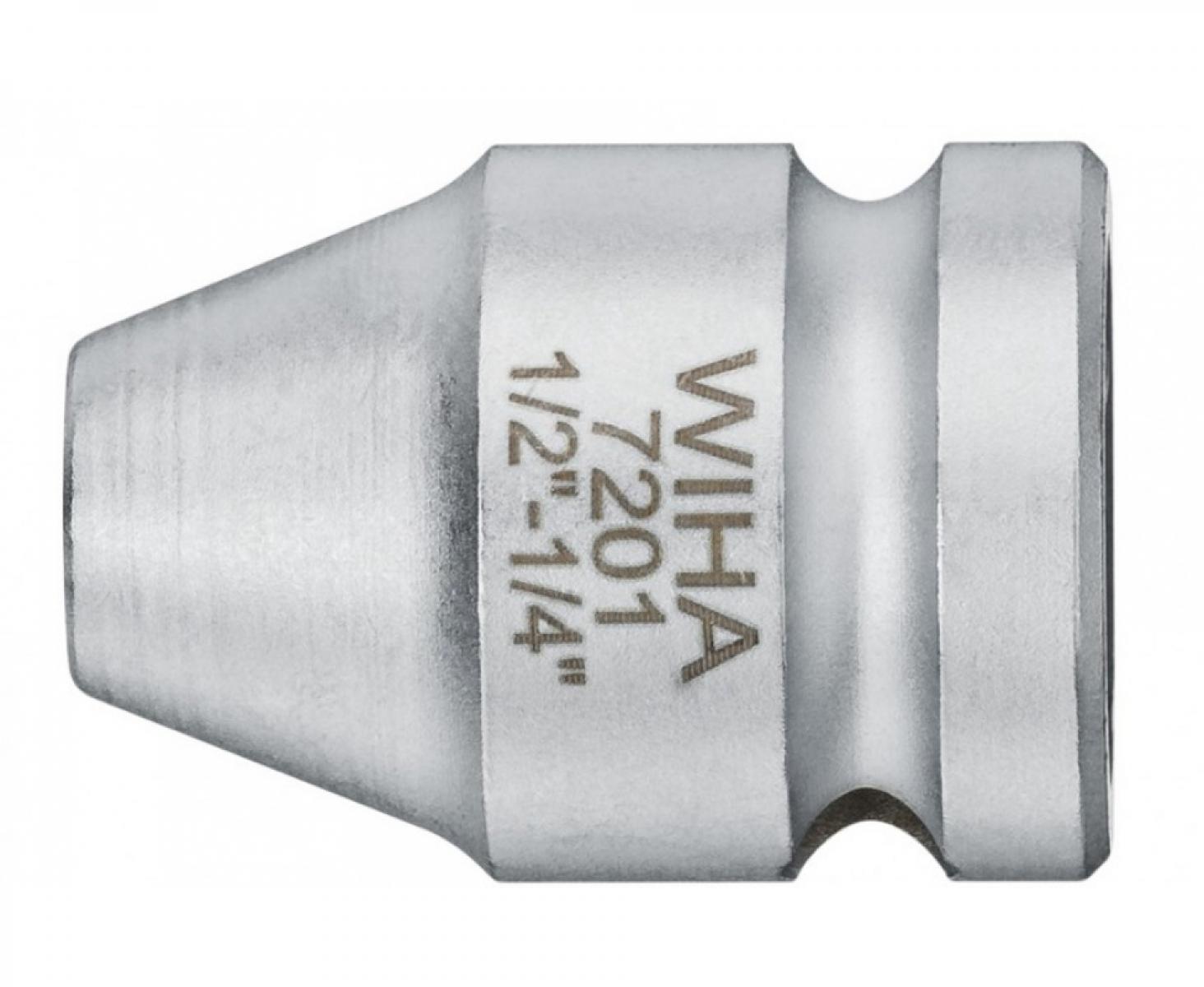 картинка Адаптер 1/4" с пружинным стопорным кольцом Wiha 7001 01926 30 мм от магазина "Элит-инструмент"