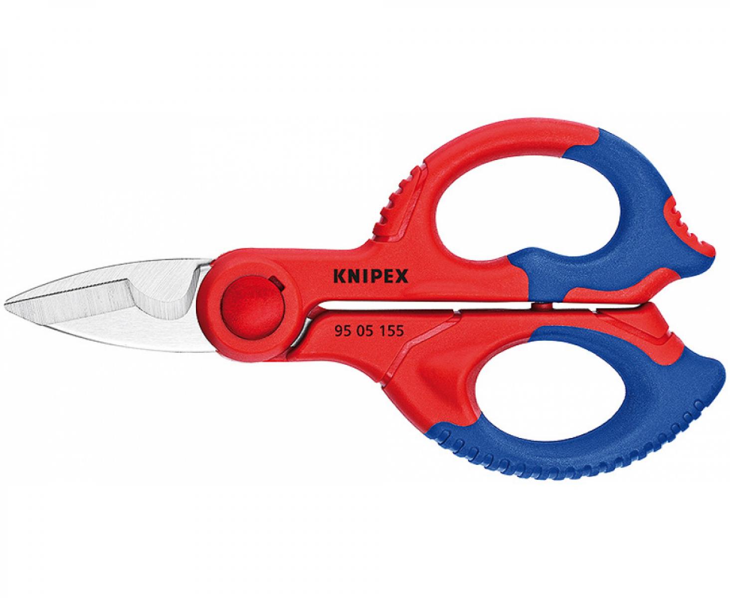 картинка Ножницы электрика Knipex KN-9505155SB от магазина "Элит-инструмент"