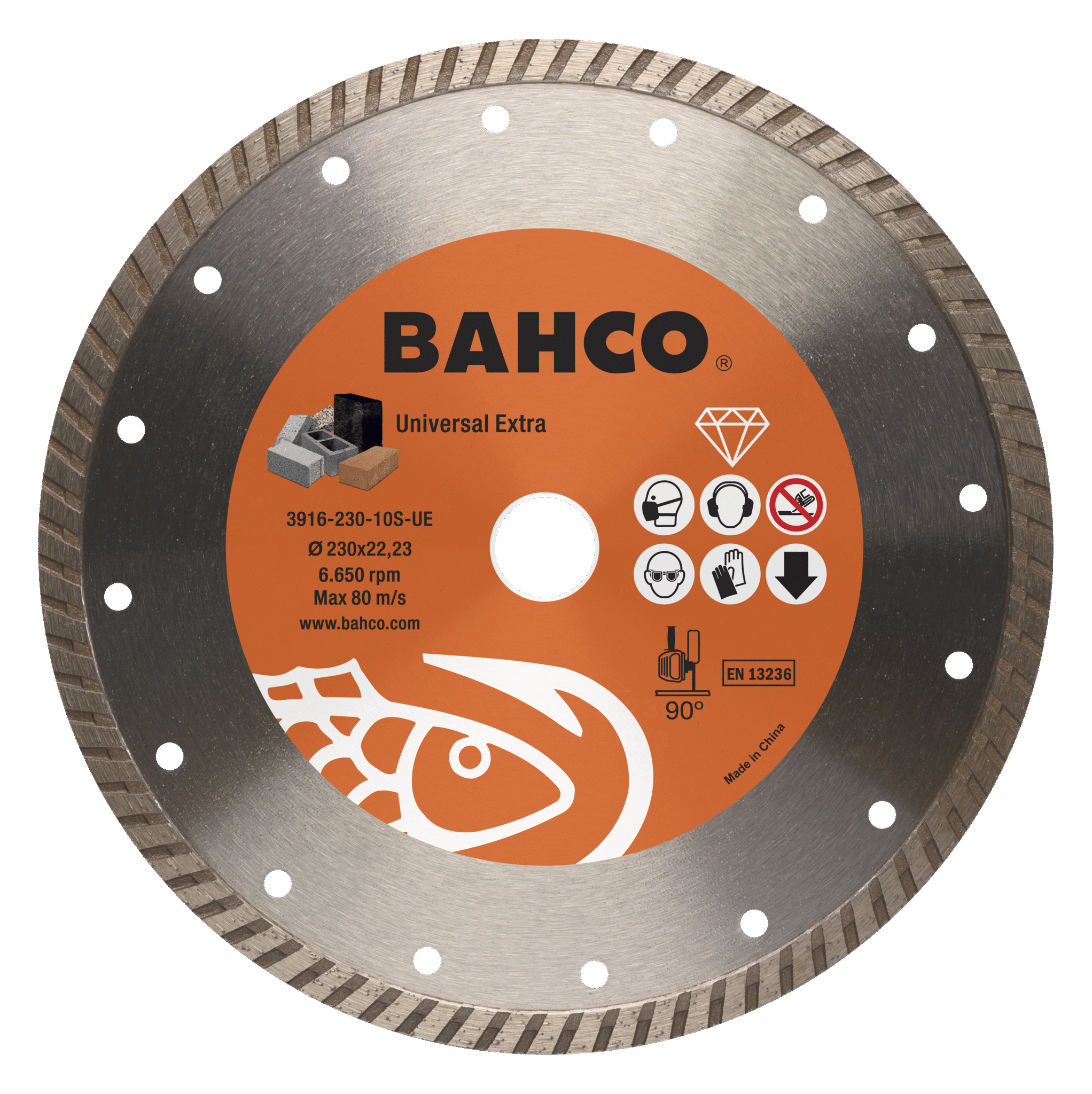 картинка Алмазные дисковые пилыобщего назначения для камня BAHCO 391-DIAM_U от магазина "Элит-инструмент"