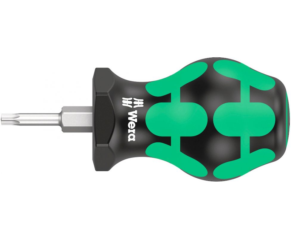 картинка Короткая отвертка Stubby 367 TORX Wera, TX15 х 25 мм, WE-008857 от магазина "Элит-инструмент"