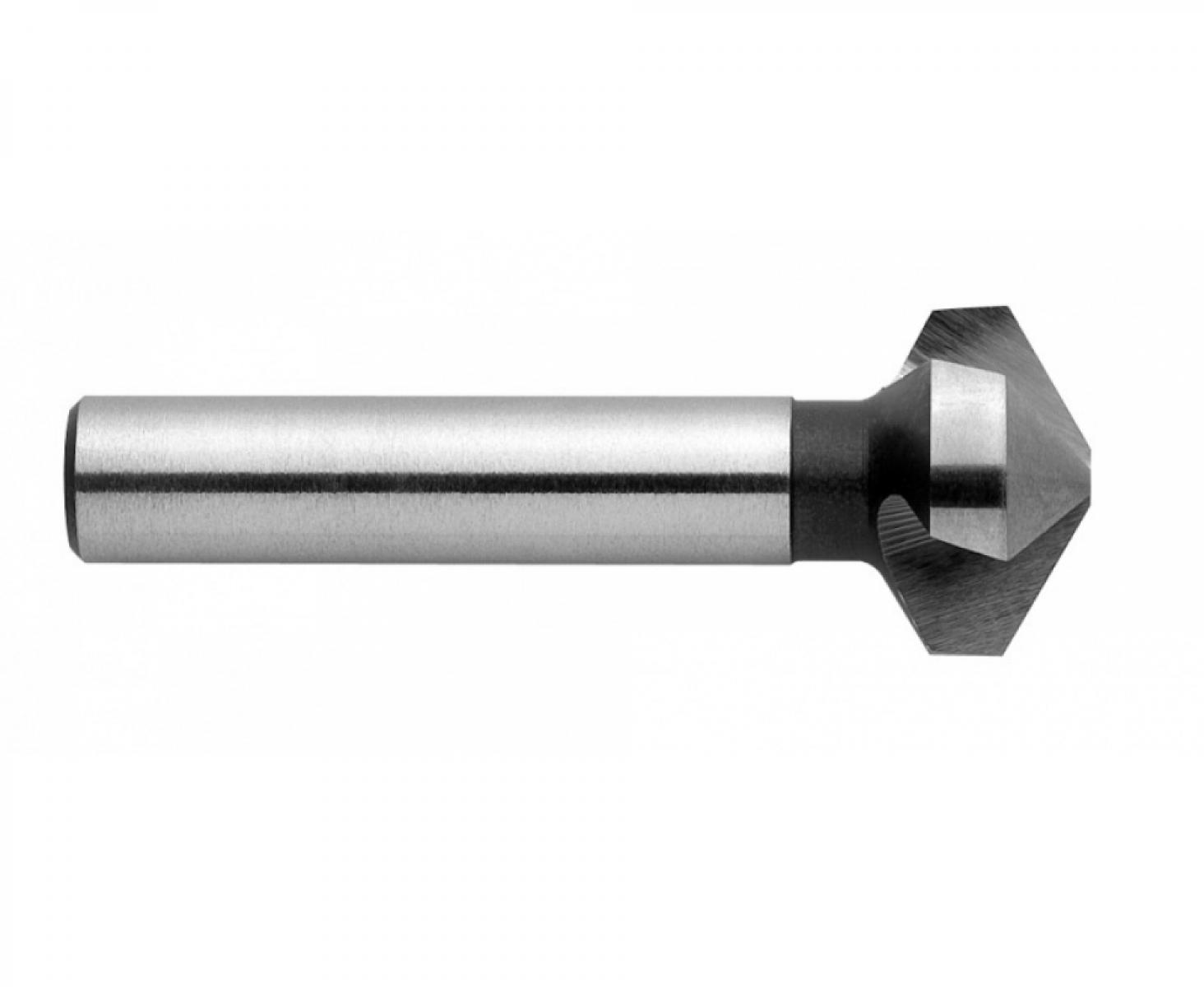 картинка Зенкер конический 120° 12,4 мм DIN 335 C Exact GQ-50794 3 режущих кромки цилиндрический хвостовик от магазина "Элит-инструмент"