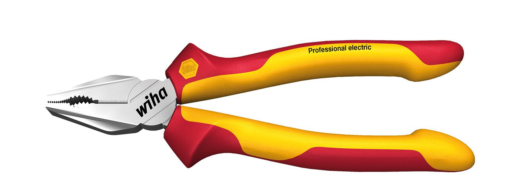 картинка Комбинированные пассатижи Professional electric с DynamicJoint® и OptiGrip Z 01 0 06 WIHA 26705 от магазина "Элит-инструмент"