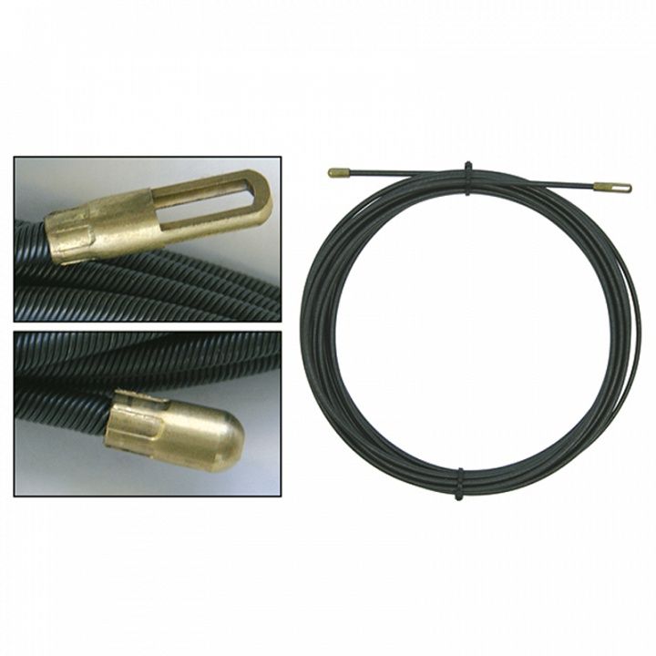 Спираль стальная для протяжки кабеля 20 м на 4 мм