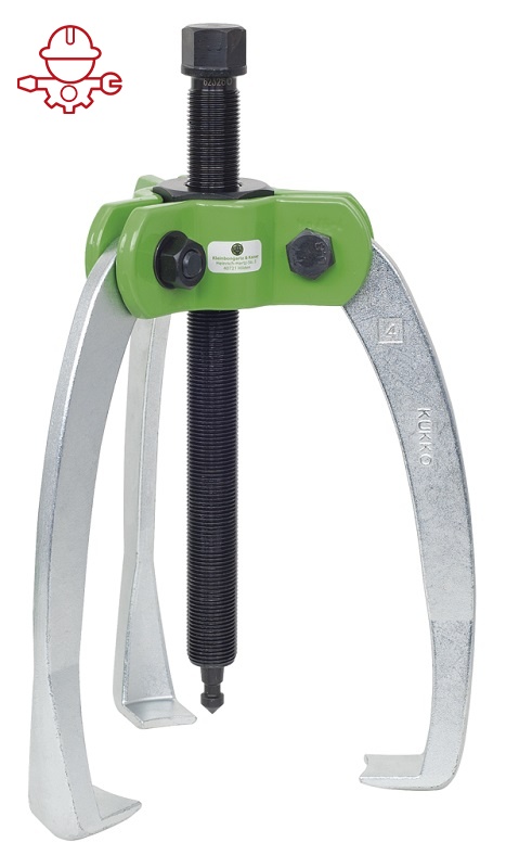 картинка Универсальный трёхзахватный съёмник с самоцентрирующимися захватами Kukko 45-4 от магазина "Элит-инструмент"