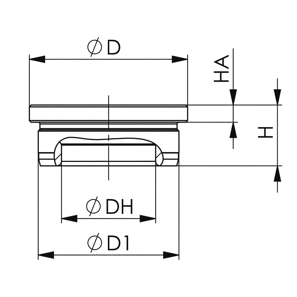 картинка Зажимная втулка с нулевой точкой АМF 567135 от магазина "Элит-инструмент"