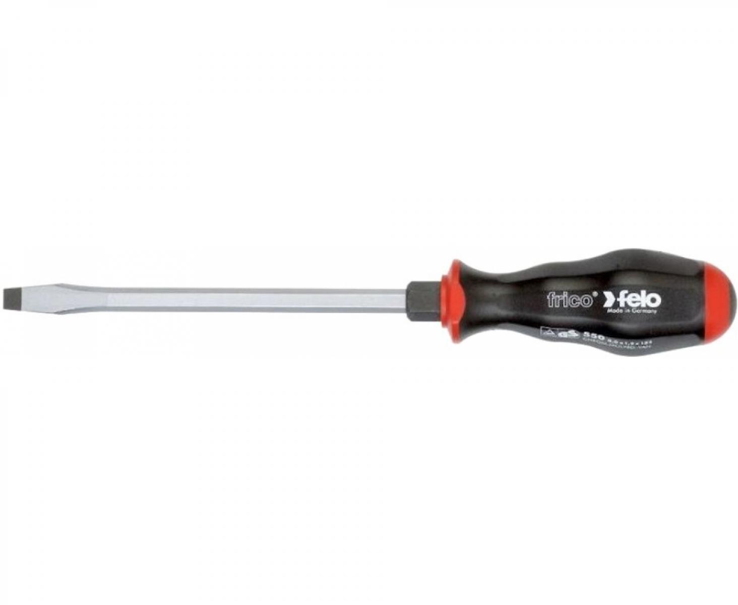 картинка Отвертка Felo frico ударная шестигранная шлицевая 8,0х155 55008040 от магазина "Элит-инструмент"