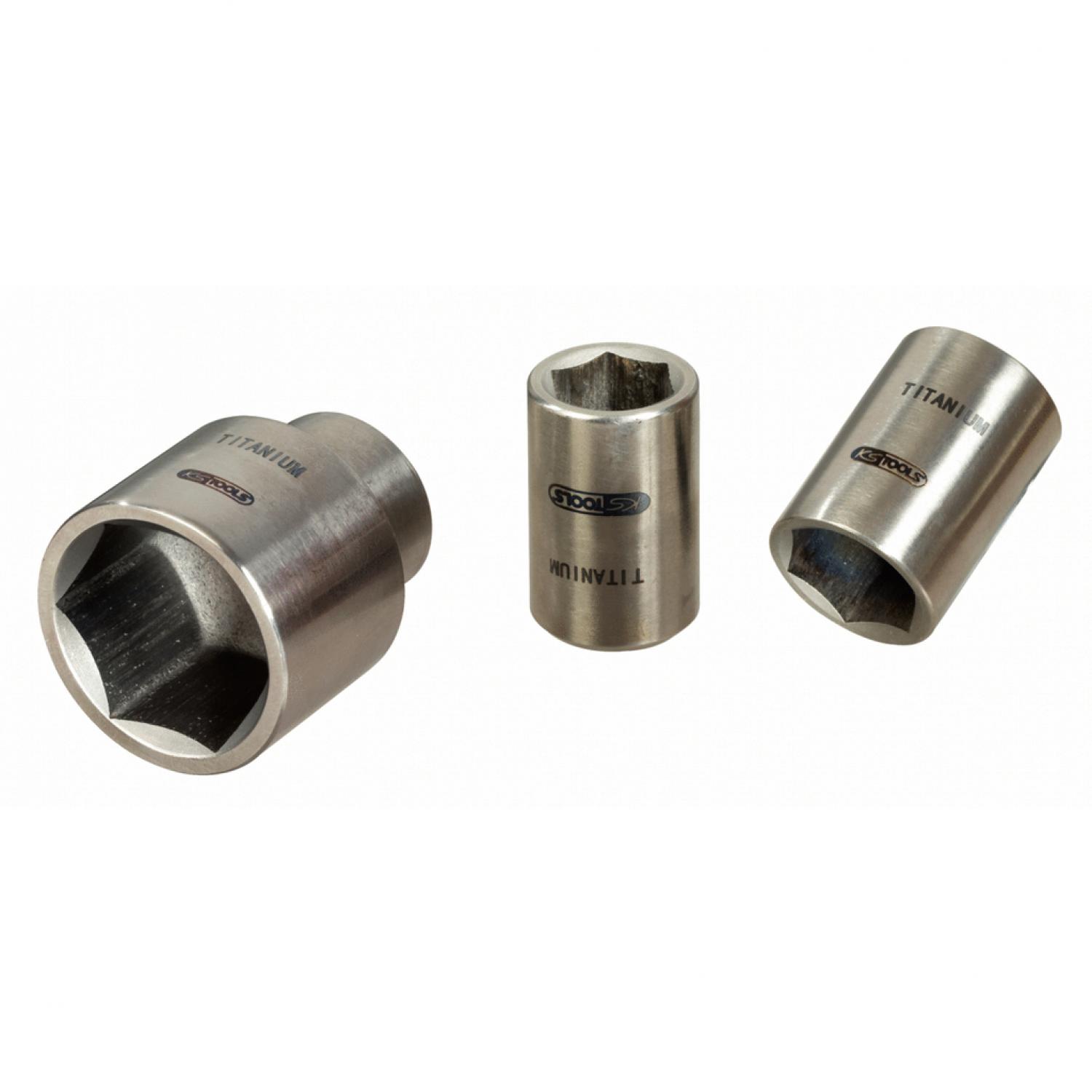 Шестигранная торцовая головка TITANplus 3/8", 1.1/16''