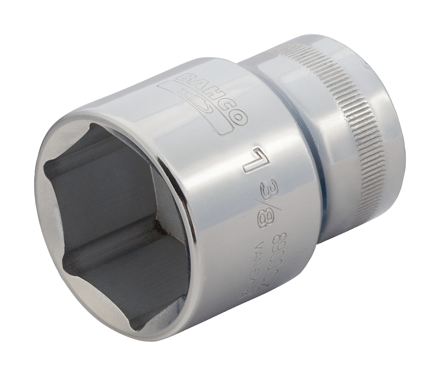 Головка с приводом 3/4" стандартной длины. Отверточный ключ с шаровым наконечником под винты с шестигранным гнездом, дюймовых размеров BAHCO 8900SZ-7/8