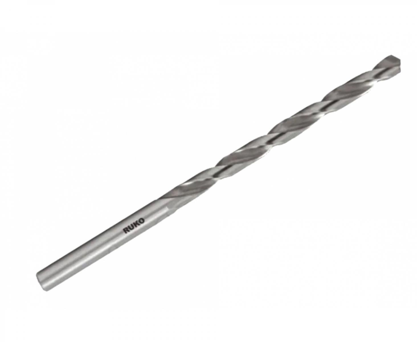 Сверло по металлу шлифованное удлиненное Ruko HSS-G 9,0 х 175 мм 203090 (10 шт)