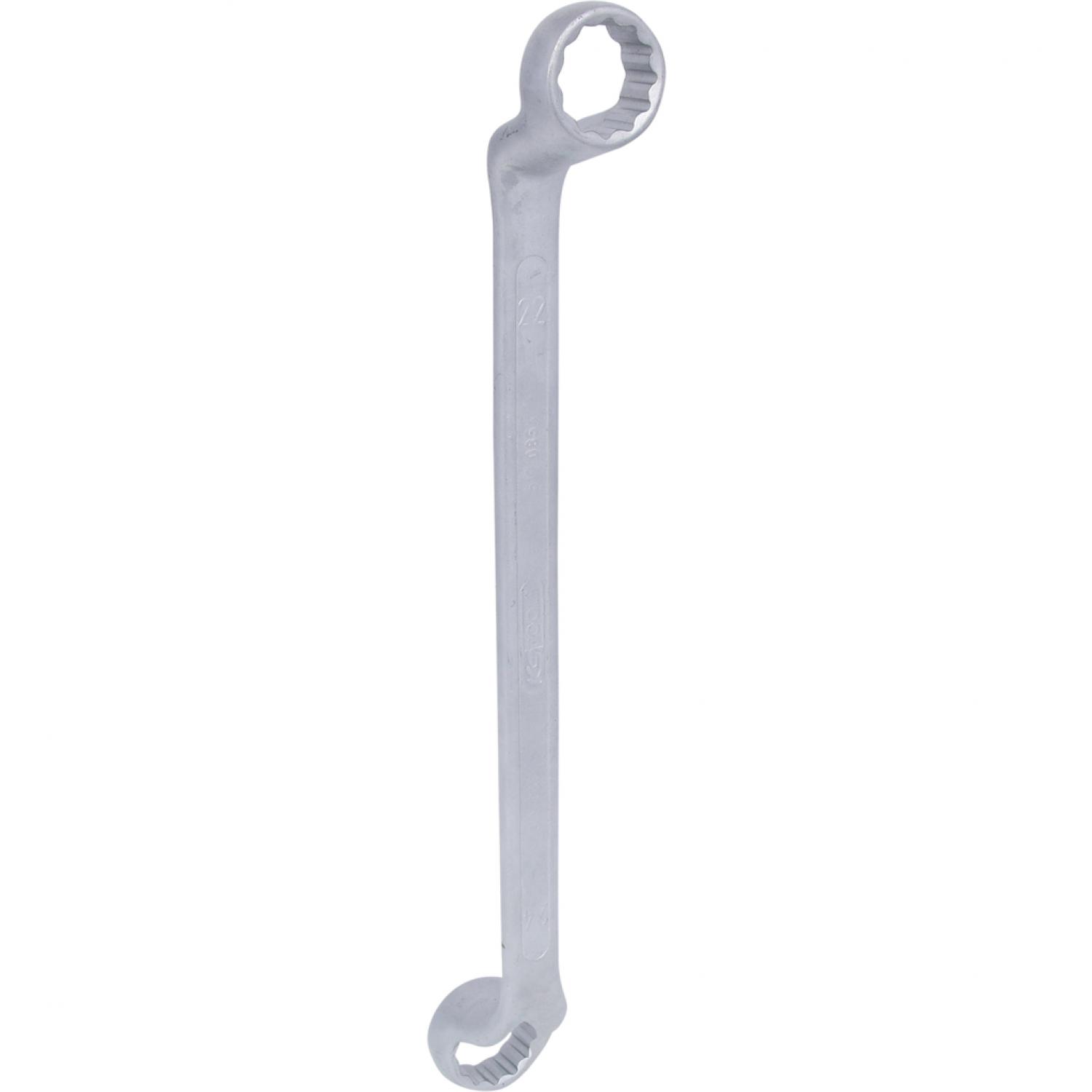 картинка Двусторонний накидной ключ, изогнутый, 22x24 мм от магазина "Элит-инструмент"