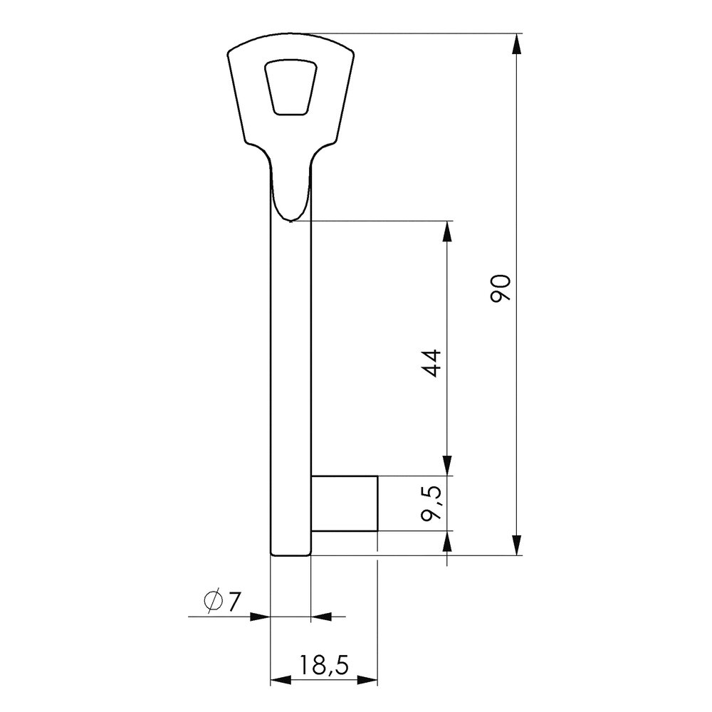 картинка Бит-ключ АМF 318972 от магазина "Элит-инструмент"
