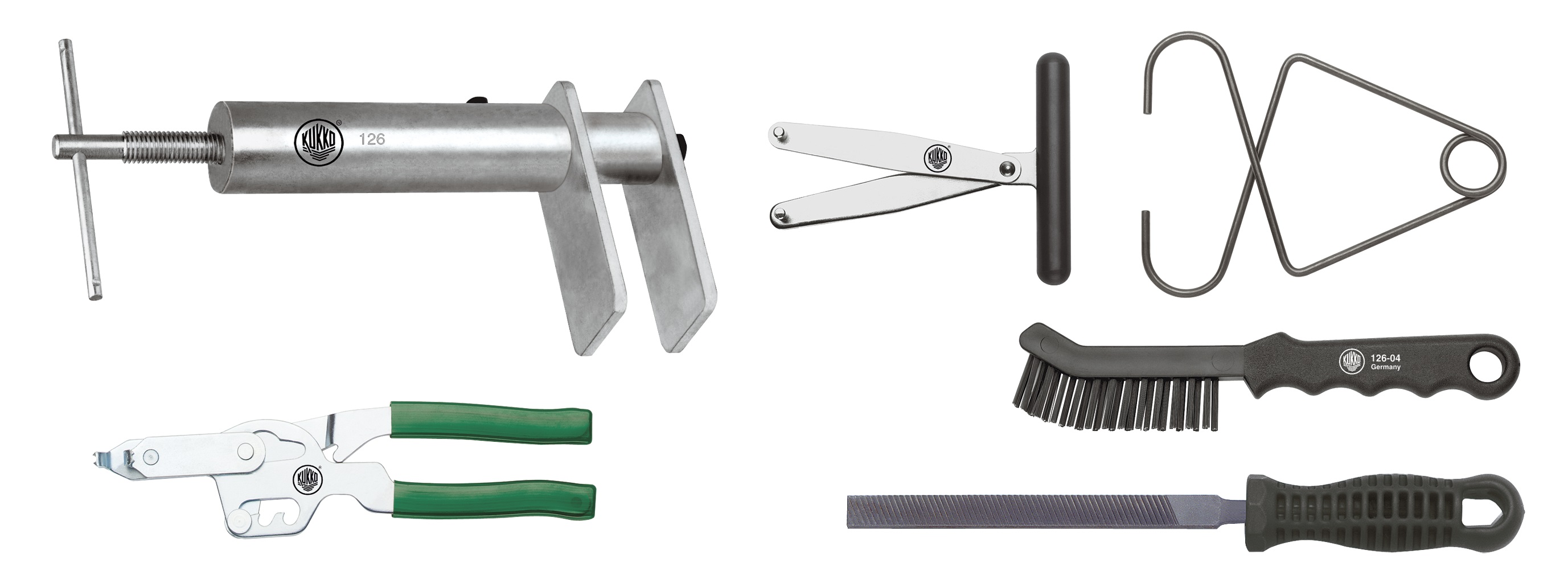 картинка Набор инструментов для суппорта дисковых тормозов Kukko 126-10 от магазина "Элит-инструмент"