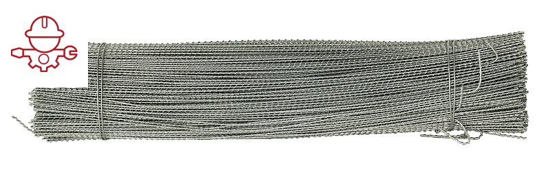 картинка Пломбировочная проволока, оцинкованная, в мотках Kukko 334-933 от магазина "Элит-инструмент"