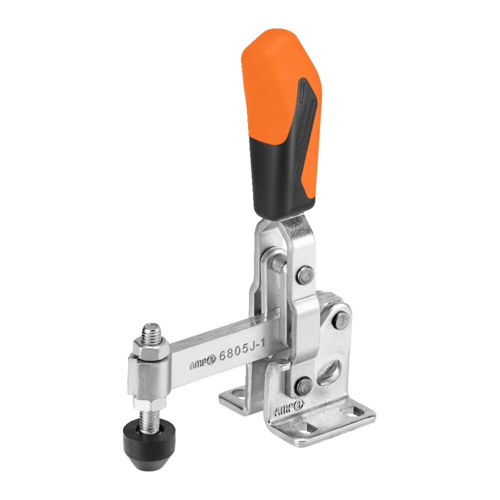 Вертикальный шарнирный зажим с оранжевой ручкой АМF 557330