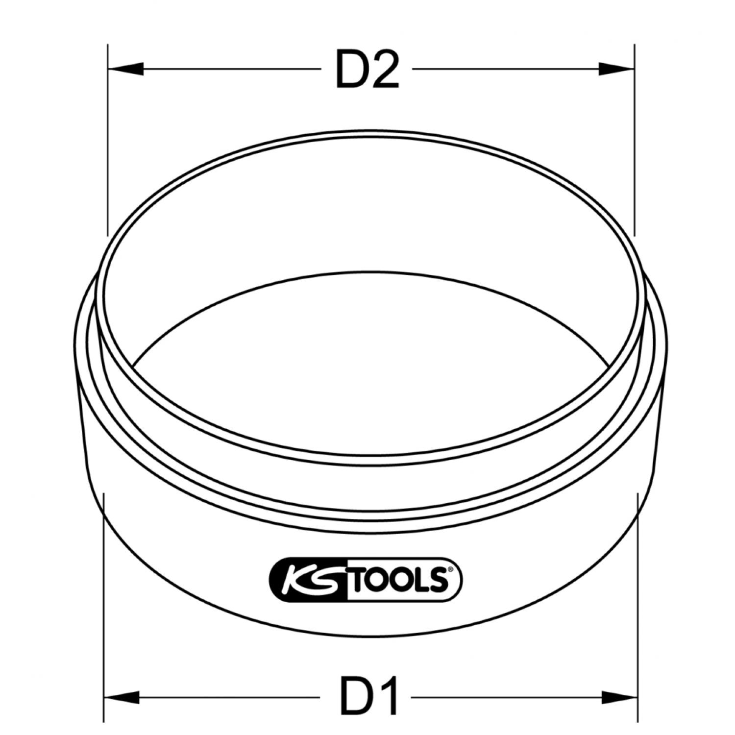 картинка Устройство для монтажа поршневых колец DAF, 134,0 мм от магазина "Элит-инструмент"