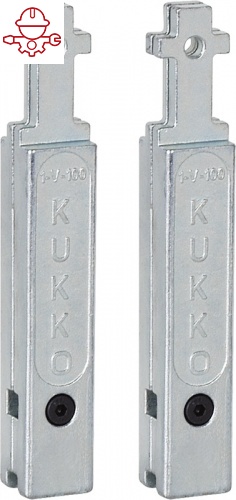 2 удлинителя захватов (комплект) Kukko 1-V-100-P