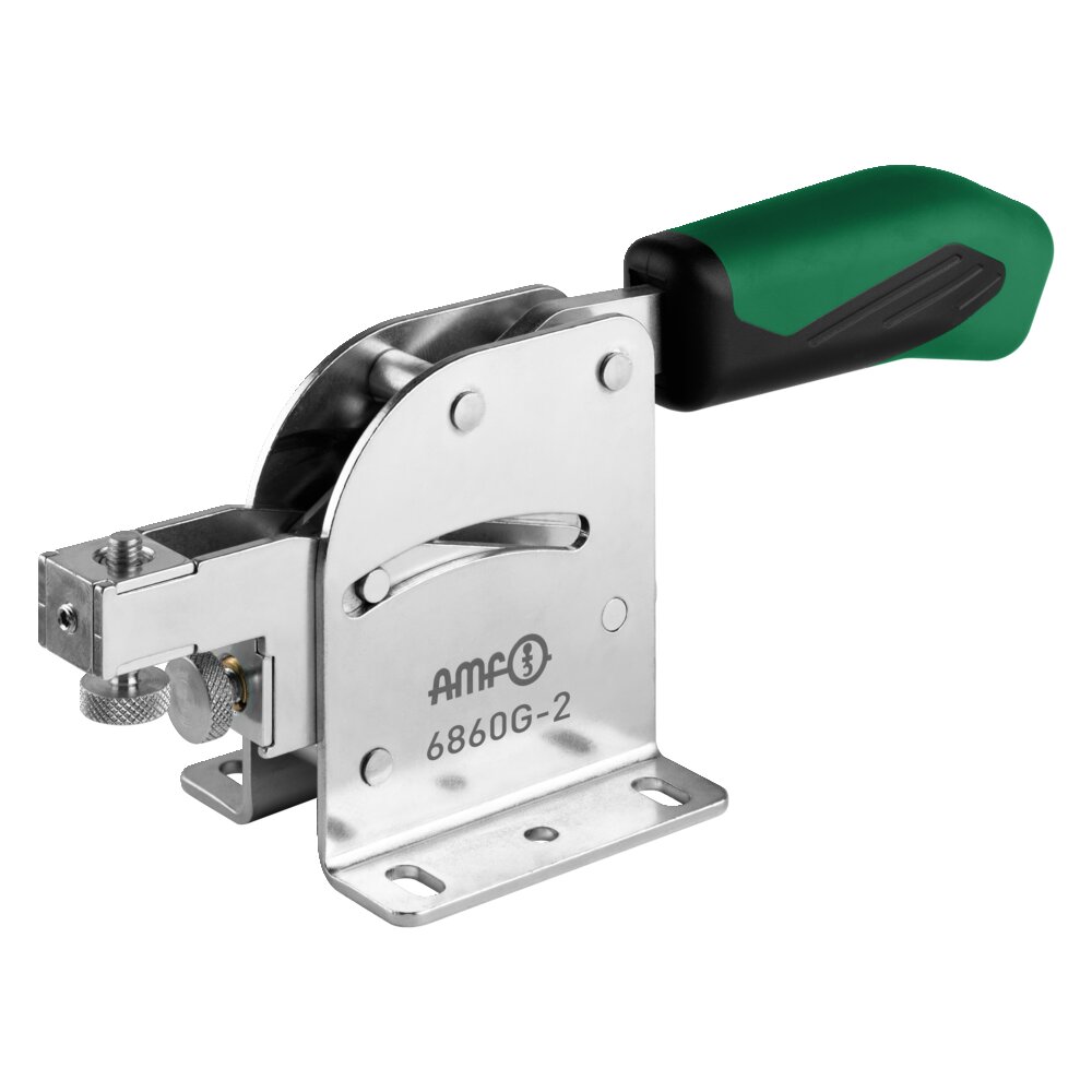 Комбинированный зажим с зеленой ручкой АМF 557530
