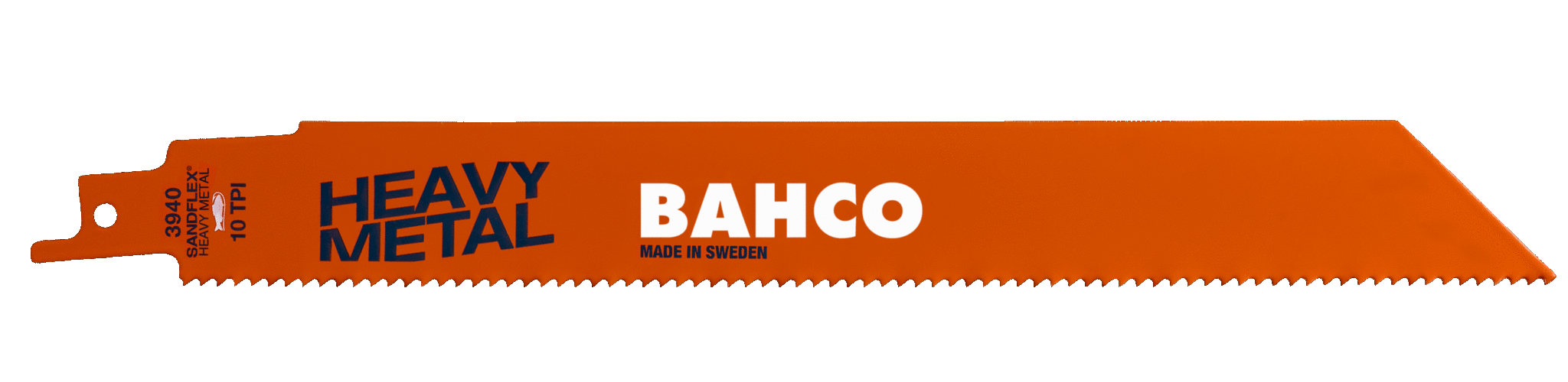 картинка Биметаллические полотна для сабельных пил по тяжелому металлу BAHCO 3940-228-18-HST-10P от магазина "Элит-инструмент"