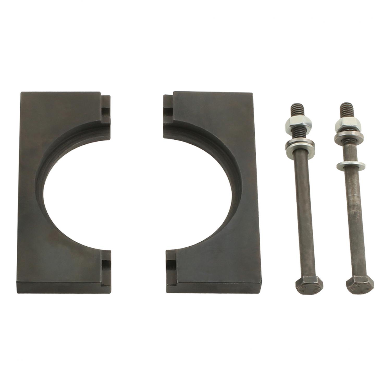 Пара полумуфт с винтами и гайками, 4 шт