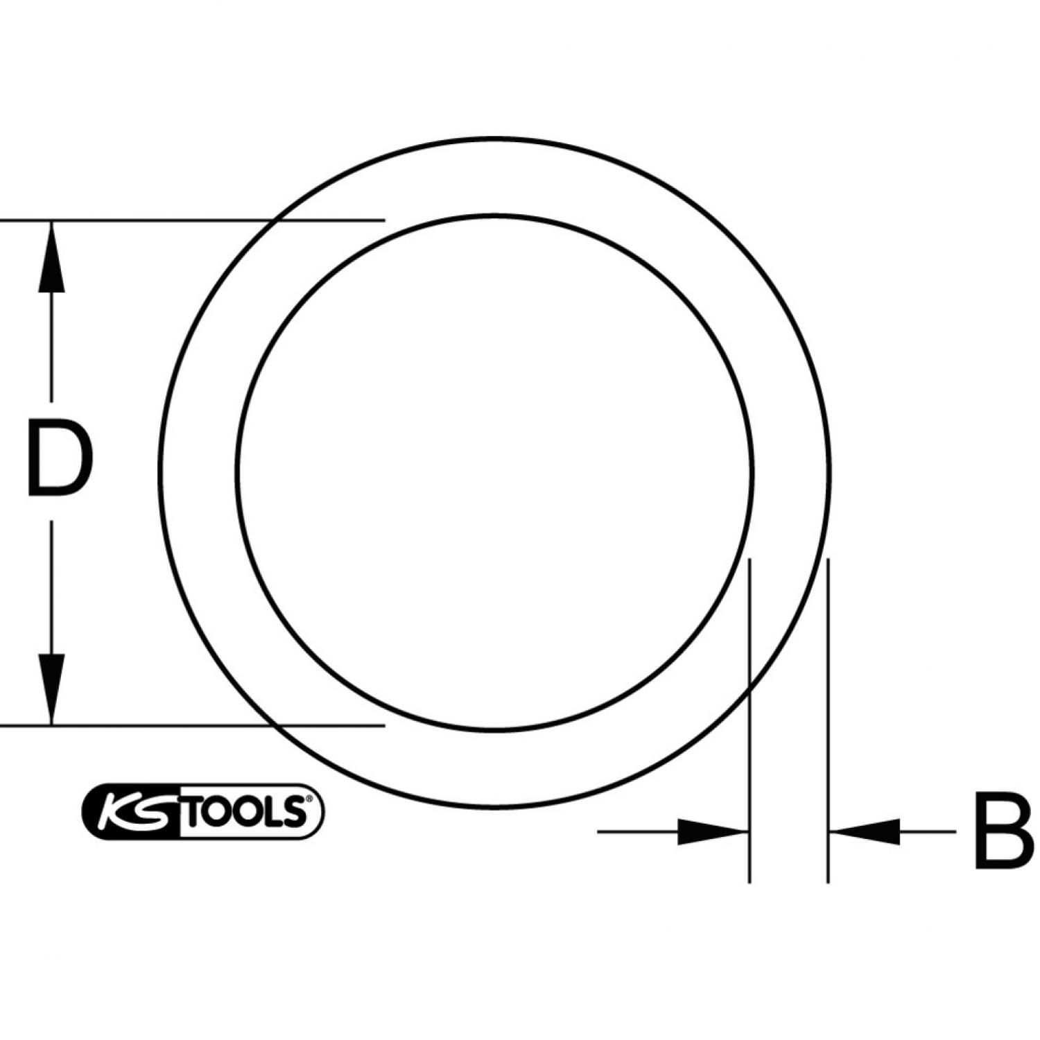 картинка Кольцо круглого сечения 1/2'', для торцовой головки 6-16 мм от магазина "Элит-инструмент"