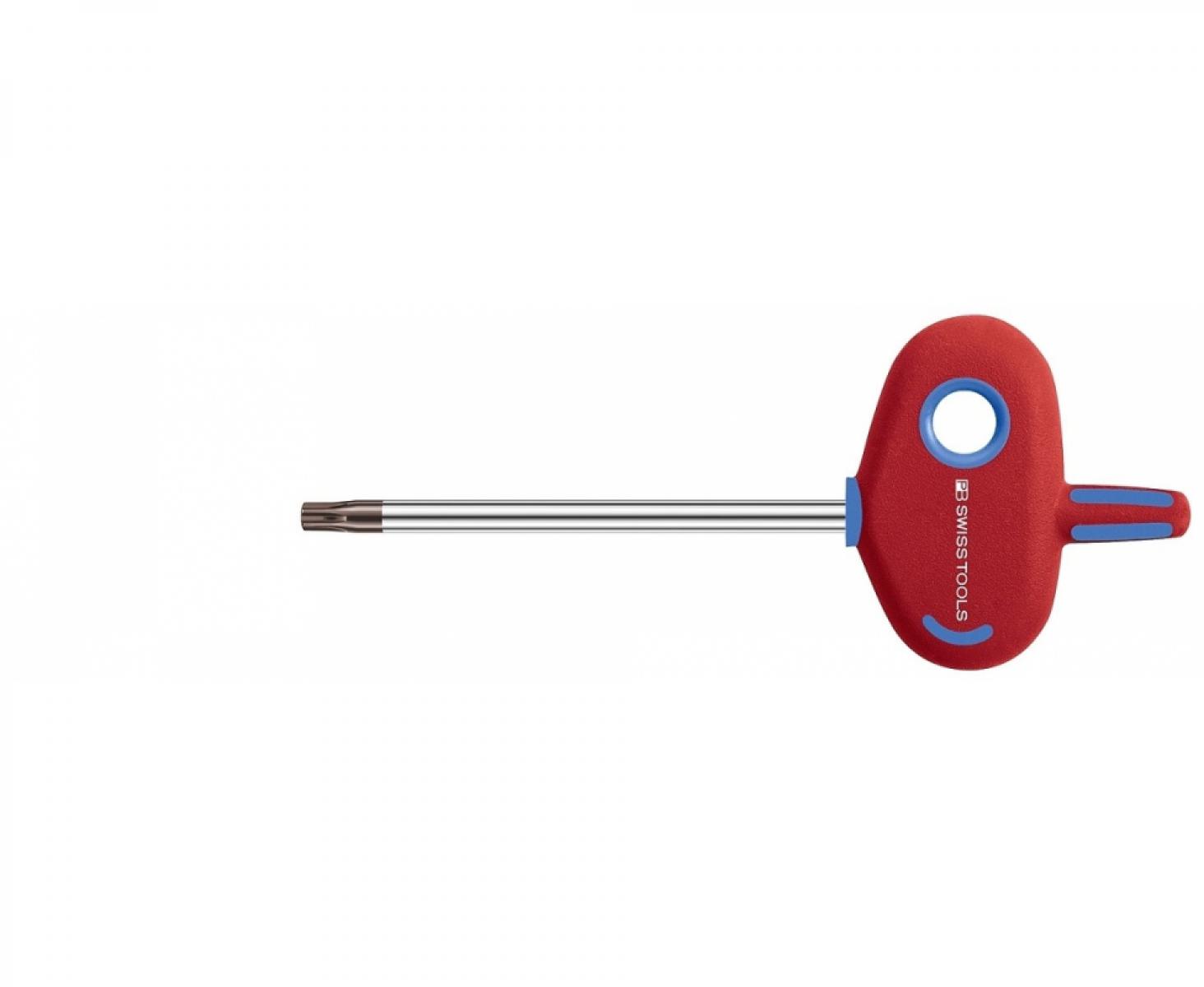 картинка Отвертка TORX PB Swiss Tools с Т-образной рукояткой PB 407.25-80 T25 от магазина "Элит-инструмент"