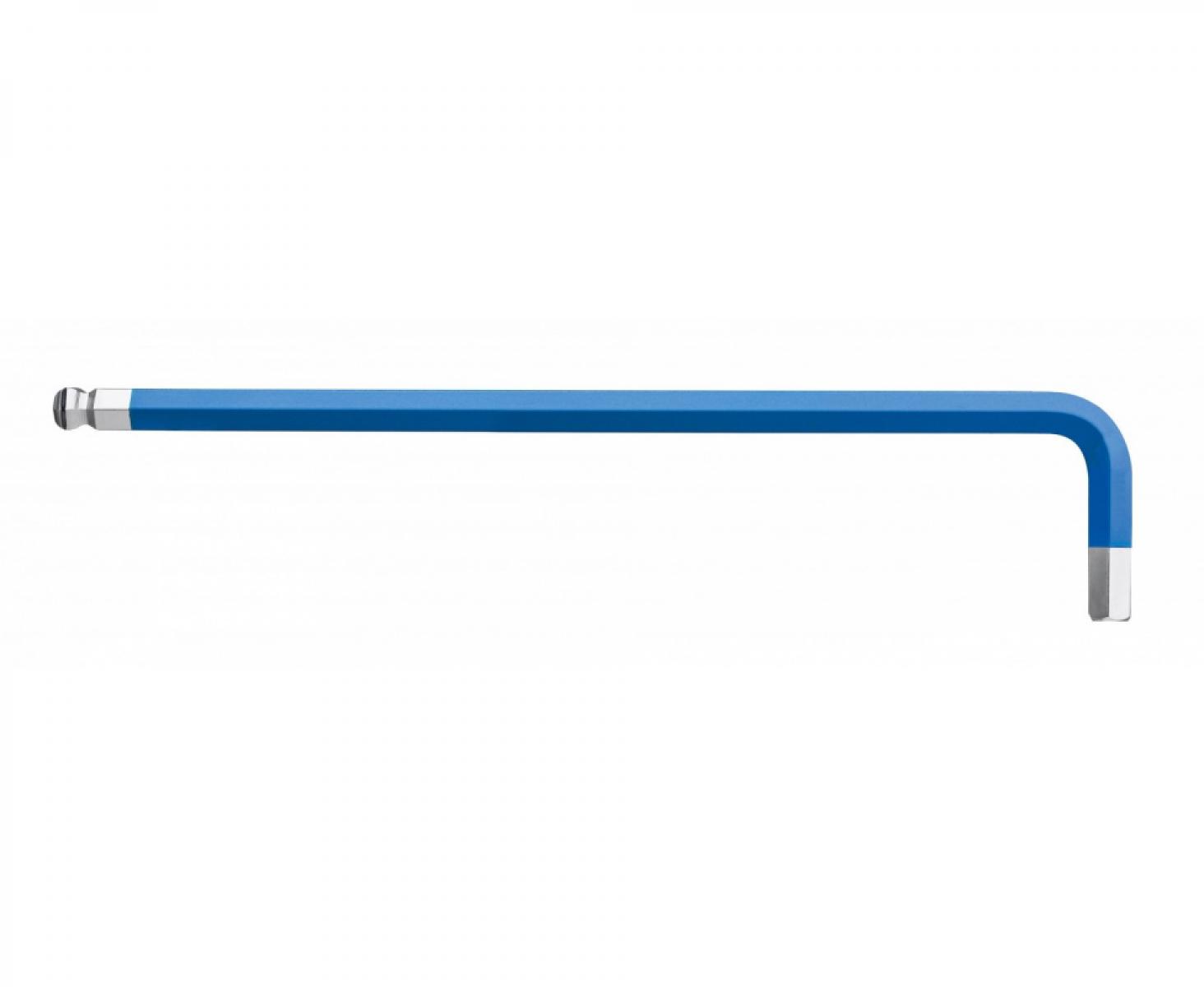 картинка Шестигранный штифтовый ключ с MagicRing Wiha 369RF 41977 8 х 206 сферическая головка синий от магазина "Элит-инструмент"