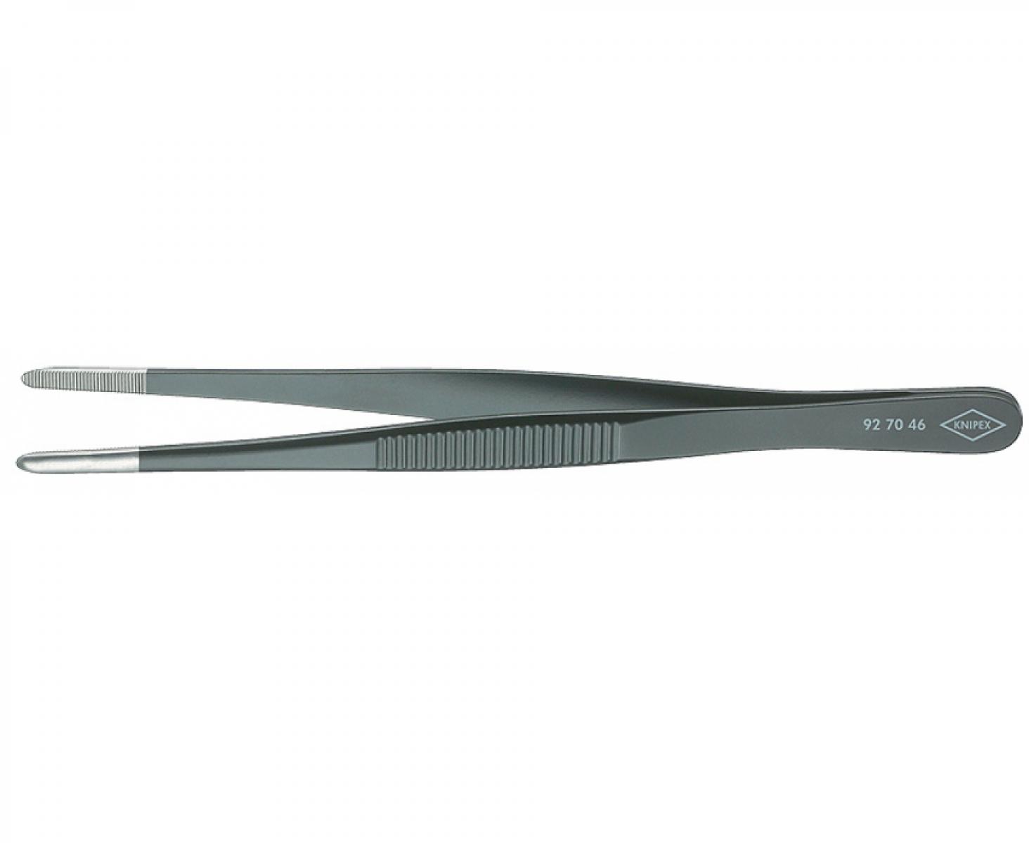 картинка Пинцет захватный прецизионный, тупая форма Knipex KN-927046 от магазина "Элит-инструмент"